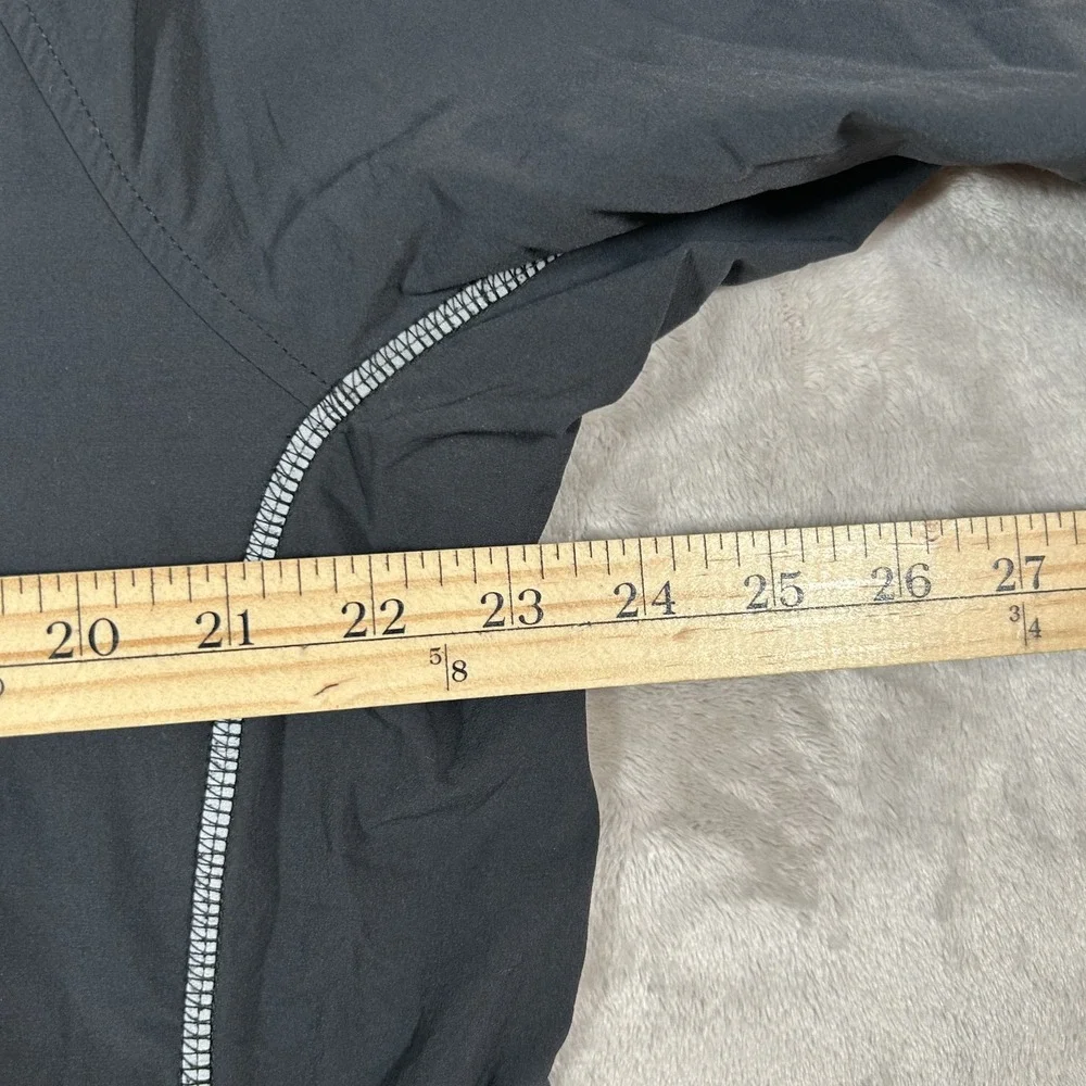 Gramicci Tech Jacket Men XL Black Soft Shell Performance Full Zip Pockets Stretc